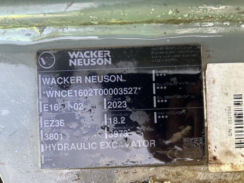 Wacker Neuson EZ36 Beltegraver
