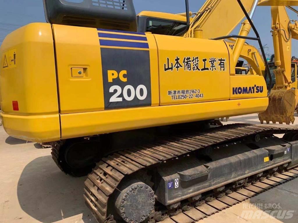Komatsu pc200-7 Beltegraver