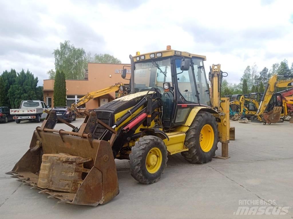 CAT 428 D Traktorgravere