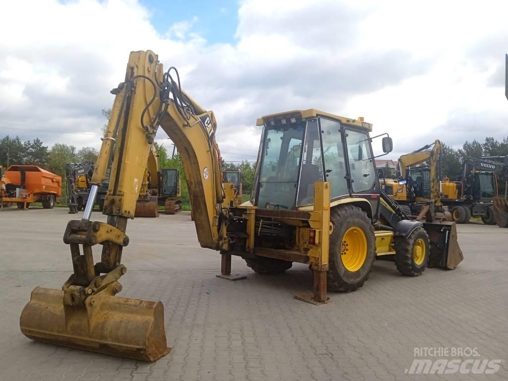CAT 428 D Traktorgravere