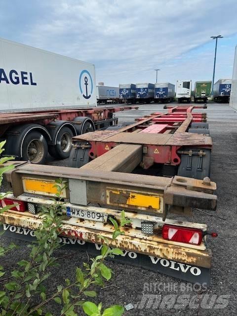 Kögel SW 24 WXS-809 Containerchassis Semitrailere