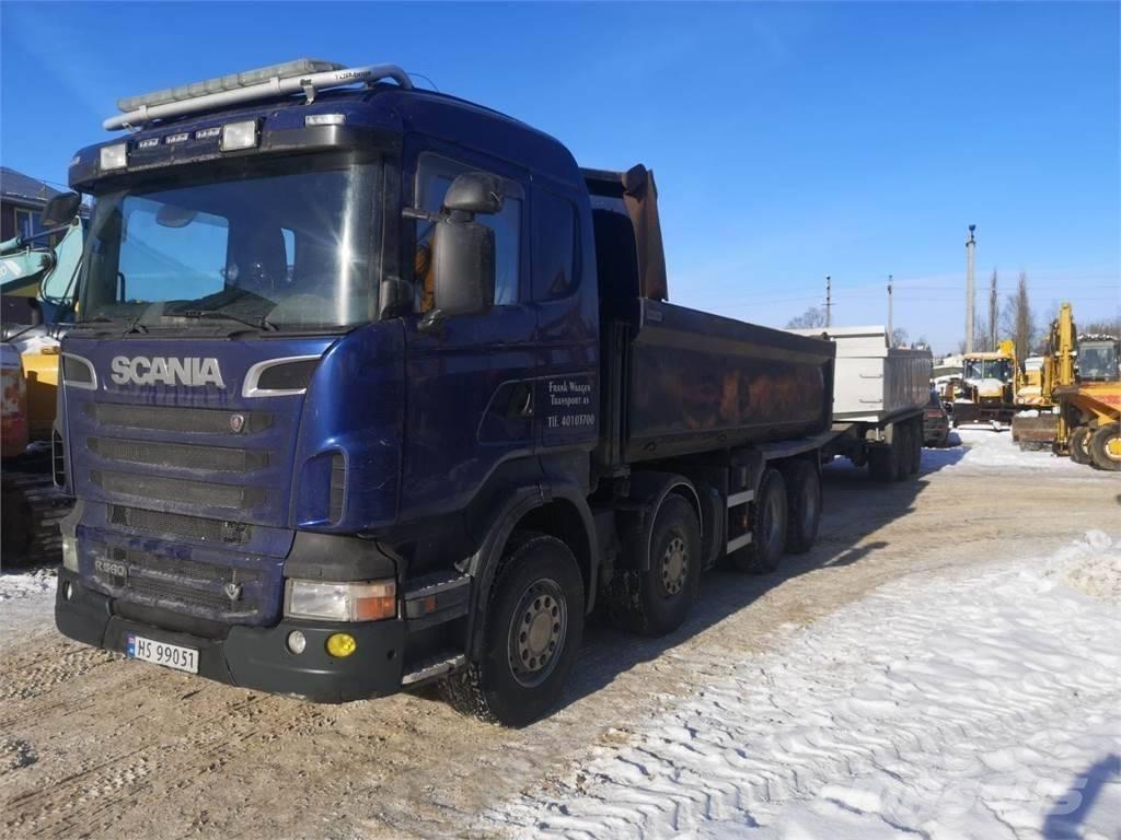 Scania R560 8x4 Liftdumper biler