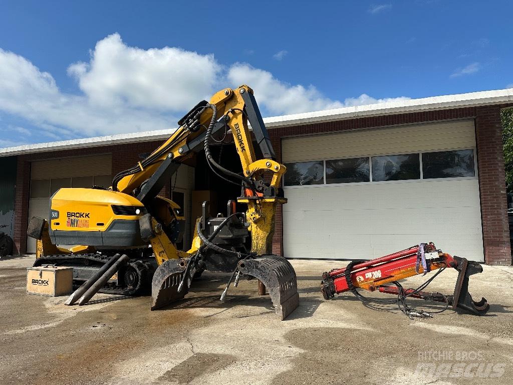 Brokk 500 Gravemaskiner for riving