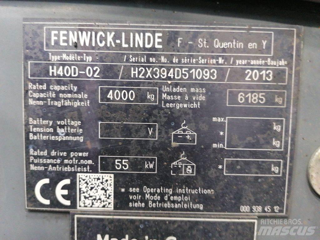 Linde H40D-02 Diesel Trucker