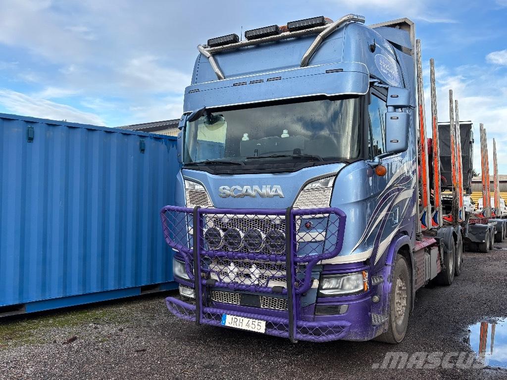 Scania R730B6X4NB Tømmerbiler