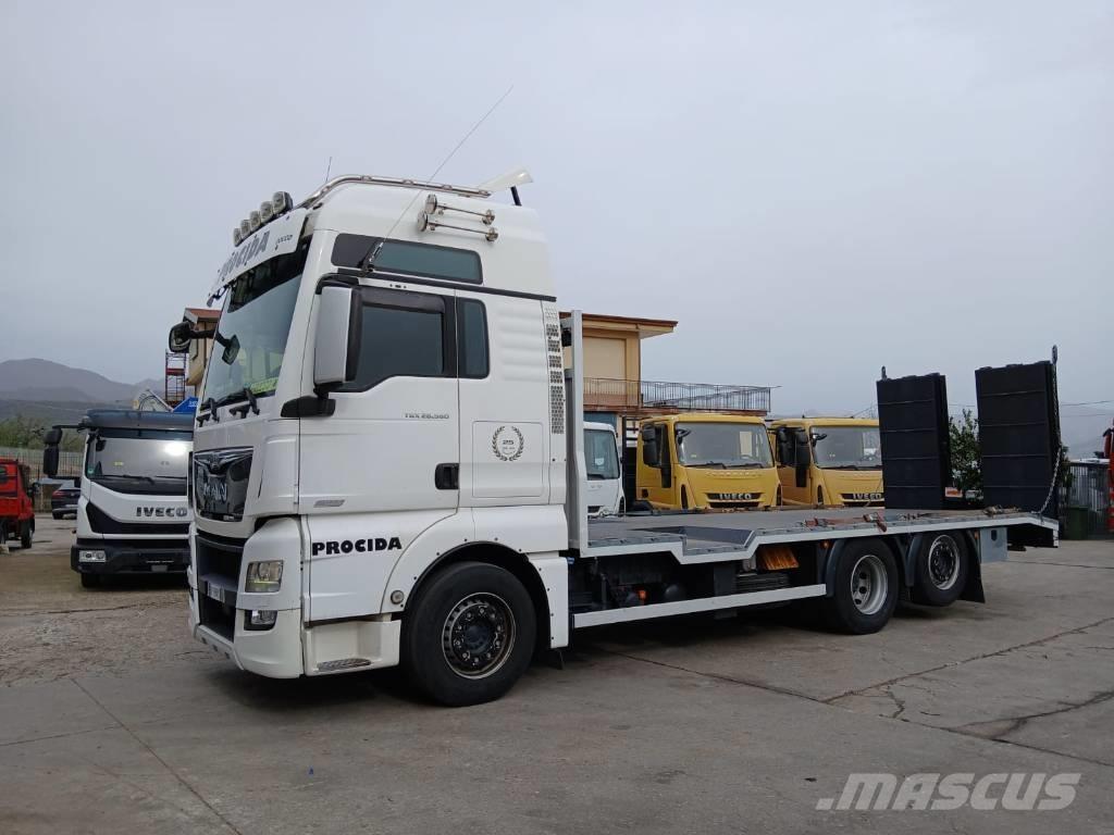 MAN TGX 26.560 Flatvogn med vinsj