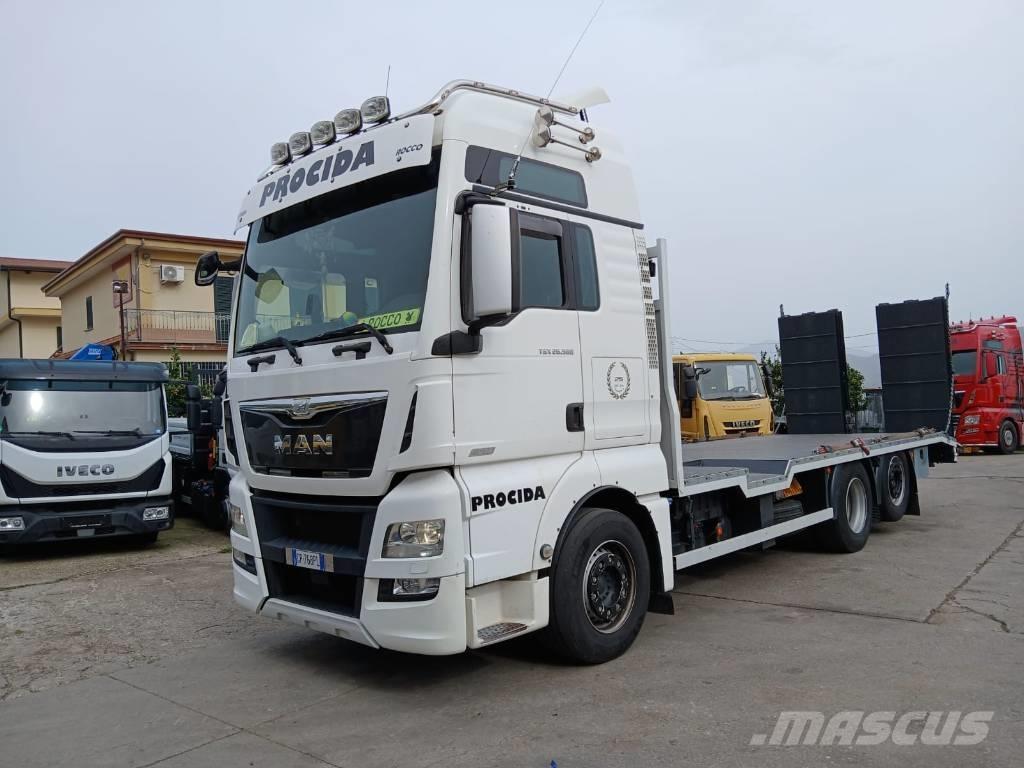 MAN TGX 26.560 Flatvogn med vinsj