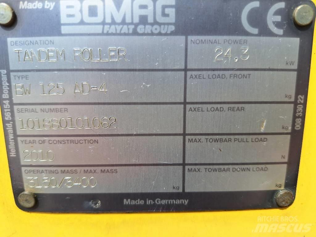 Bomag BW 125 AD-4 Tandem Valser