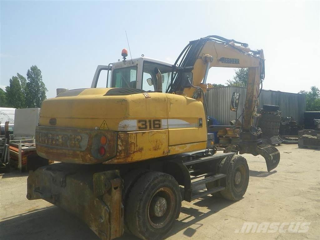 Liebherr A316Li Spesialtilpassede gravemaskiner
