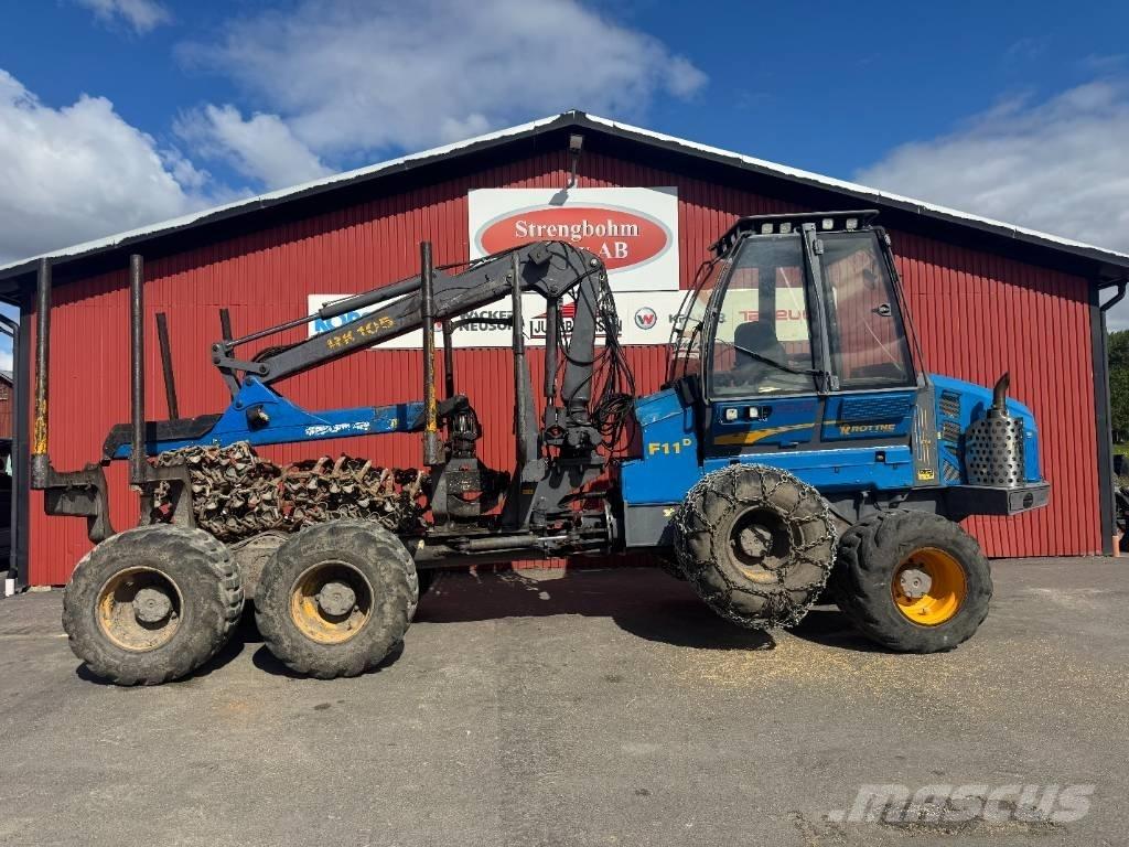 Rottne F11D Lassbærere
