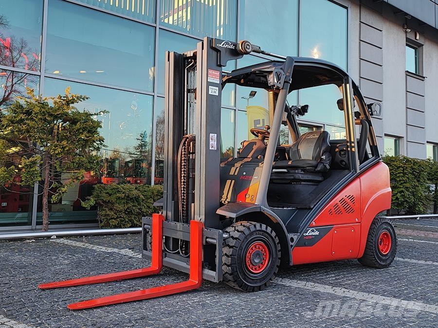 Linde H25T-02 Propan trucker