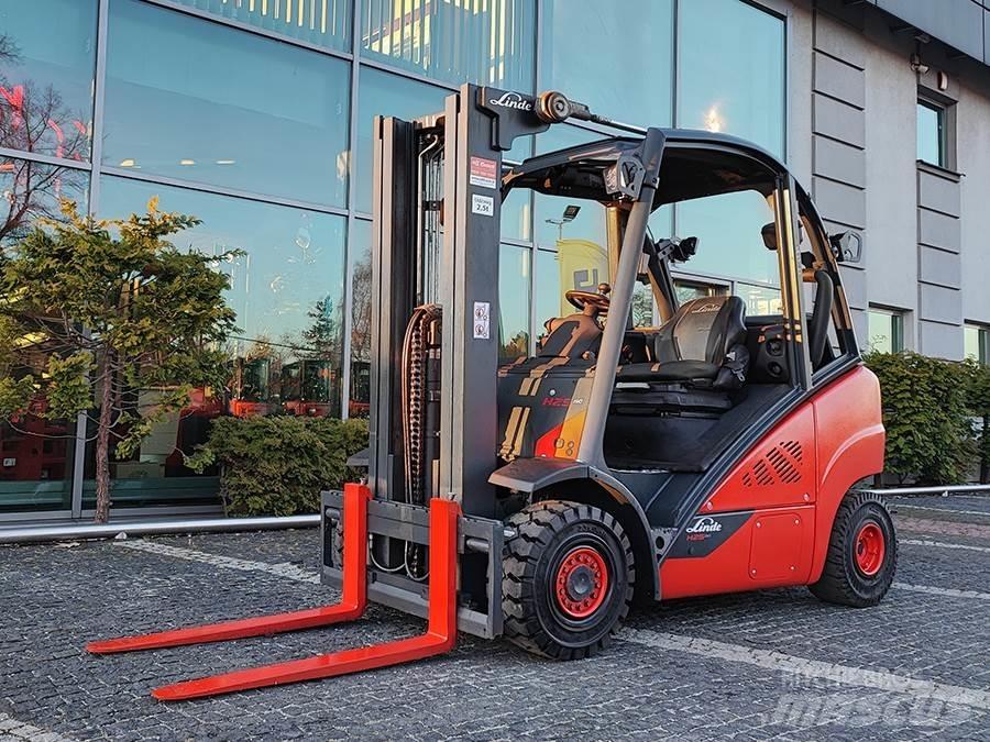 Linde H25T-02 Propan trucker