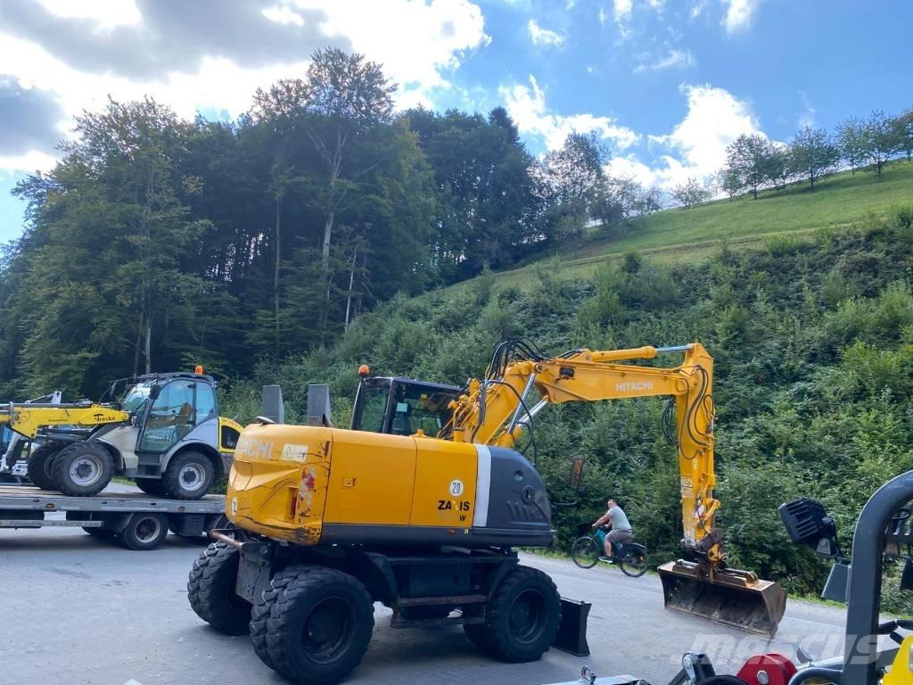 Hitachi ZX 140 W-3 Hjulgravere