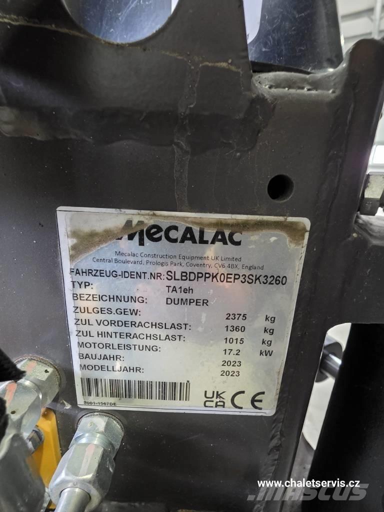 Mecalac TA 1 EH Mini dumpere