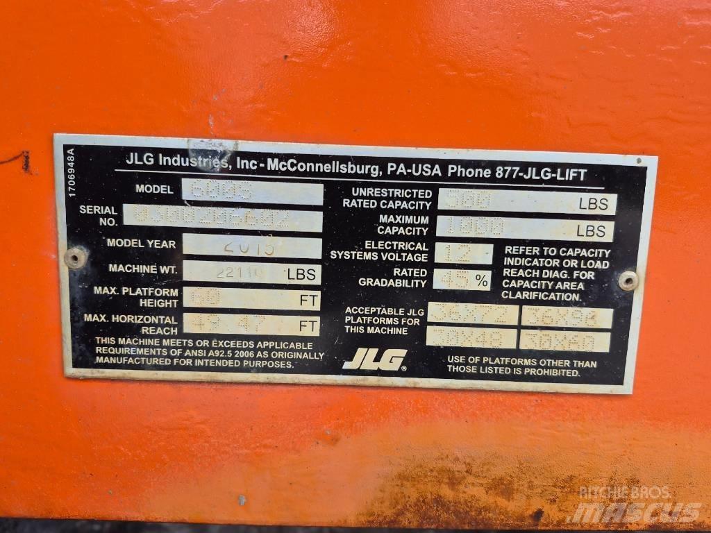 JLG 800 S Leddede bomlifter