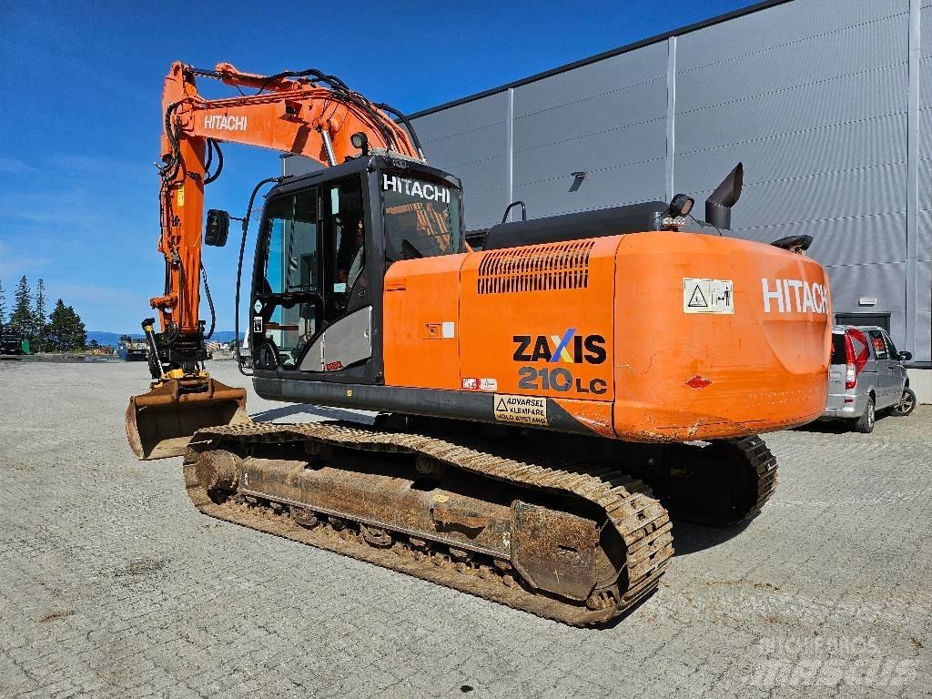 Hitachi ZX 210 LC-5 Beltegraver