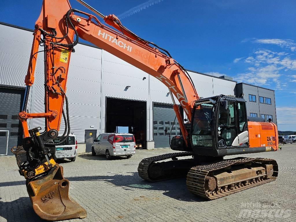 Hitachi ZX 210 LC-5 Beltegraver