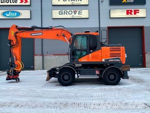 Doosan DX170W-5 Hjulgravere