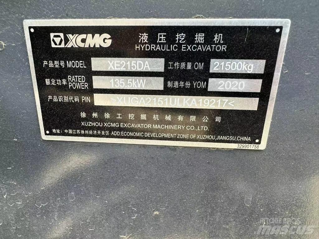 XCMG XE 215 DA Beltegraver