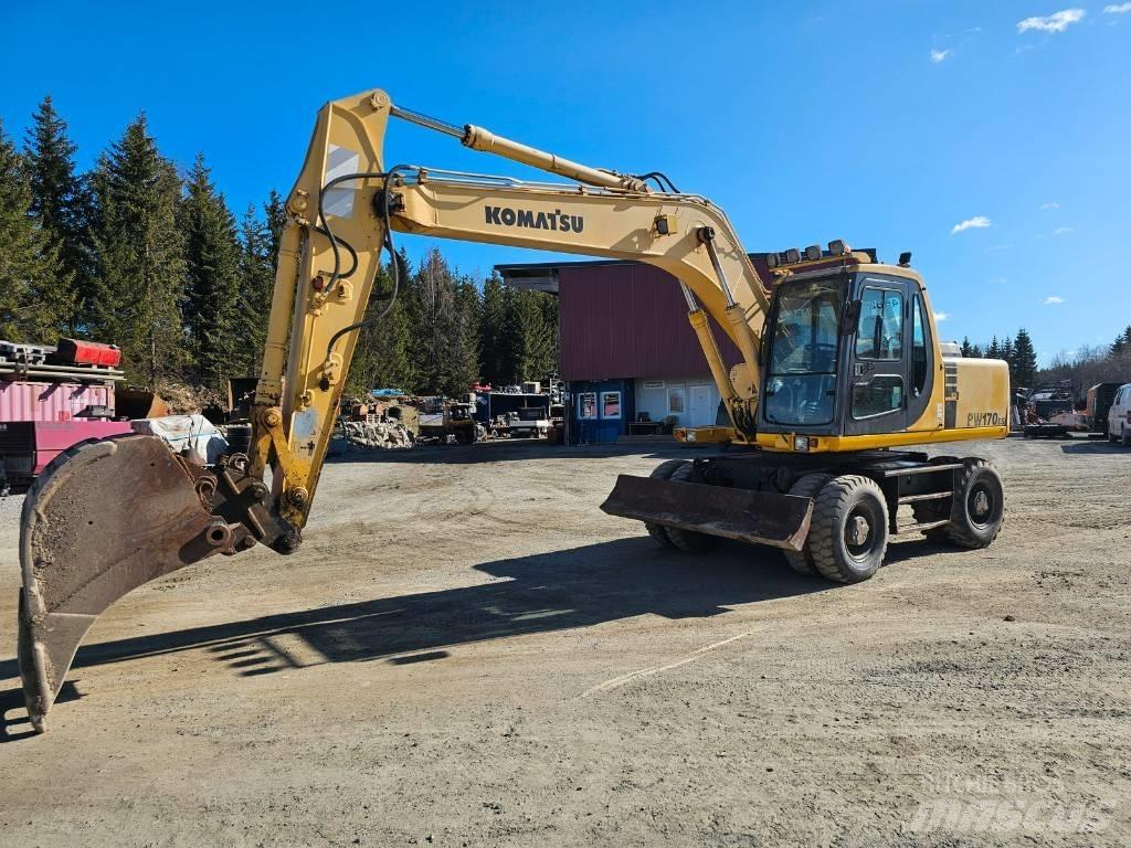 Komatsu PW 170-6 Hjulgravere