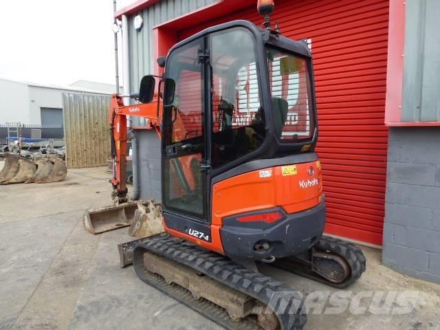 Kubota U 27-4 Minigravere <7t
