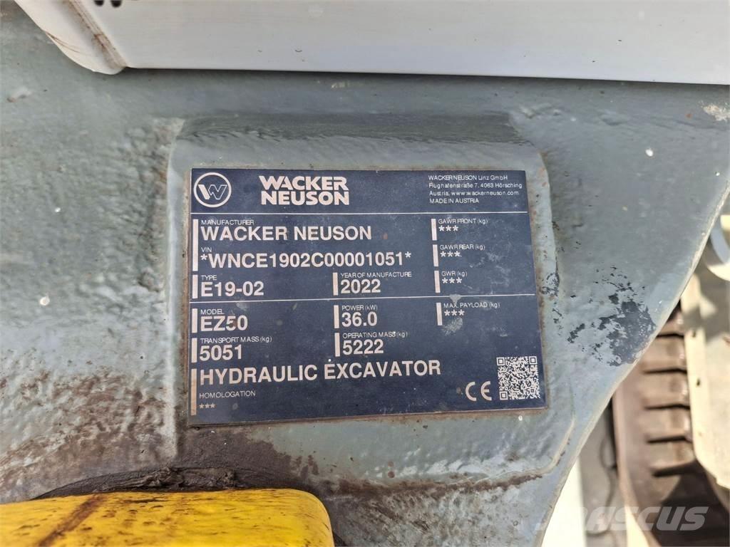 Wacker Neuson EZ50 Beltegraver