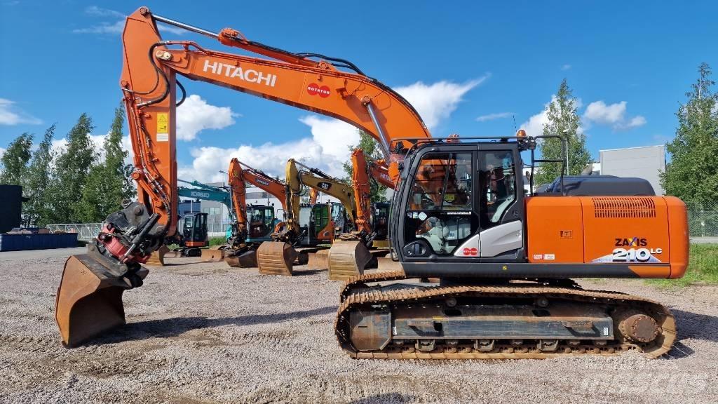 Hitachi ZX210LC-6 Beltegraver