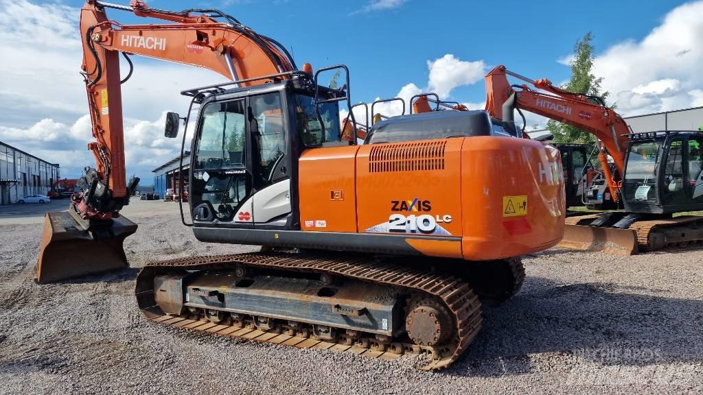 Hitachi ZX210LC-6 Beltegraver