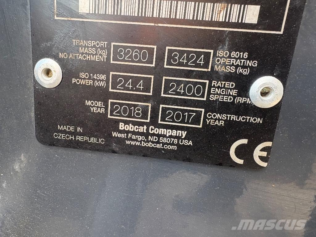 Bobcat E 35z Minigravere <7t