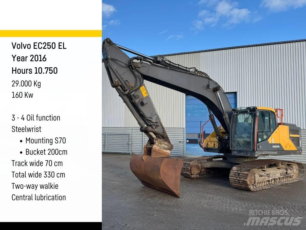 Volvo EC 250 EL Beltegraver