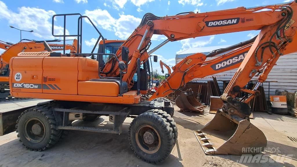 Doosan DX 160 W-3 Hjulgravere