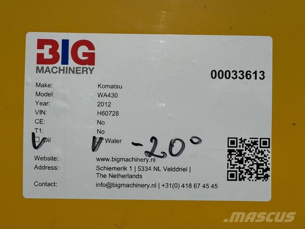 Komatsu WA430-6 Hjullastere