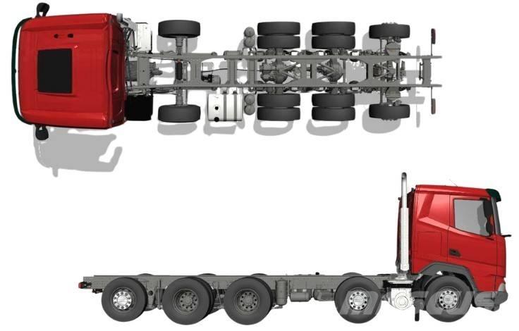 DAF XF 530 FAF 10x4 Chassis