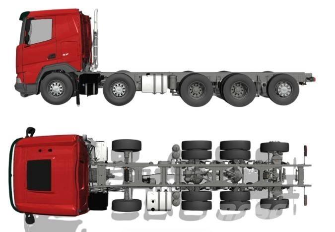 DAF XF 530 FAF 10x4 Chassis