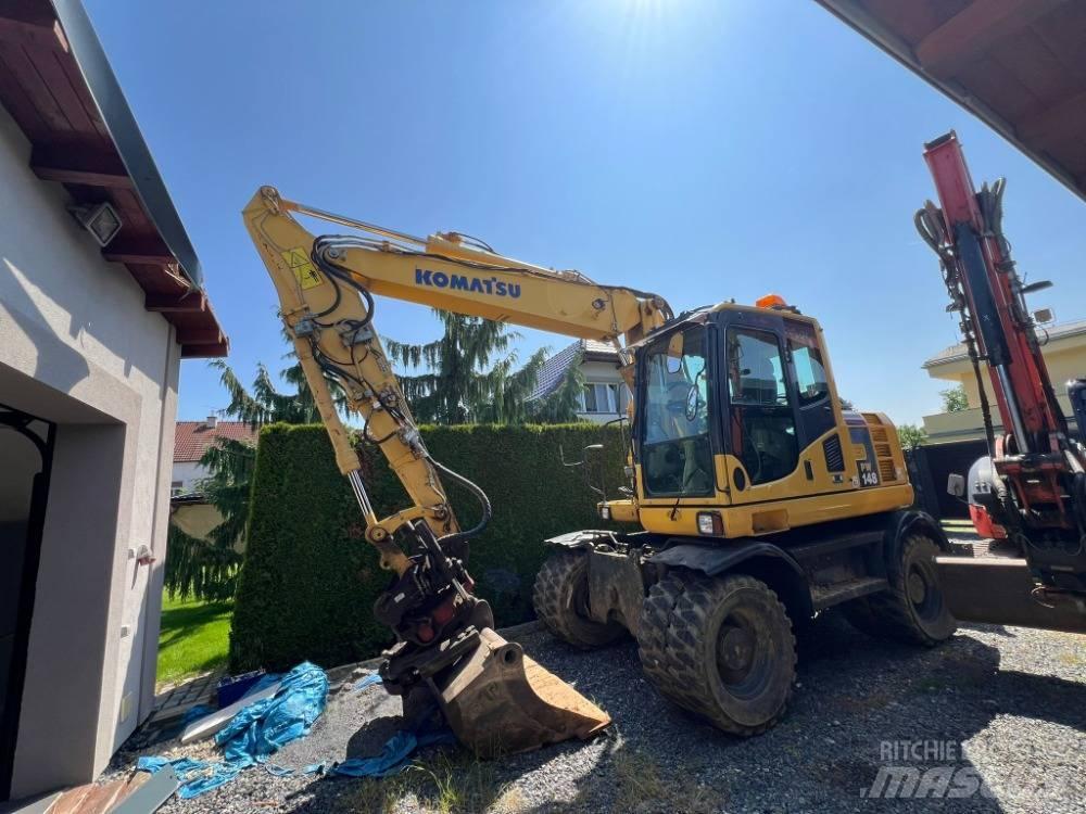 Komatsu PW 148-8 Hjulgravere