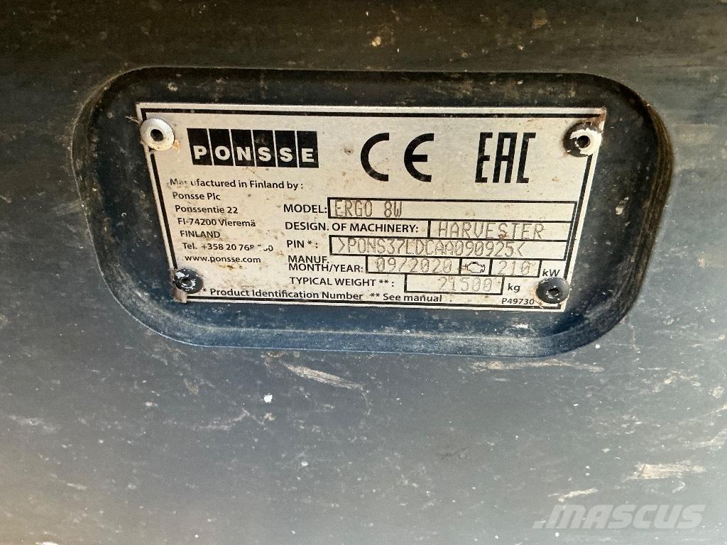 Ponsse ERGO 8W Hogstmaskiner