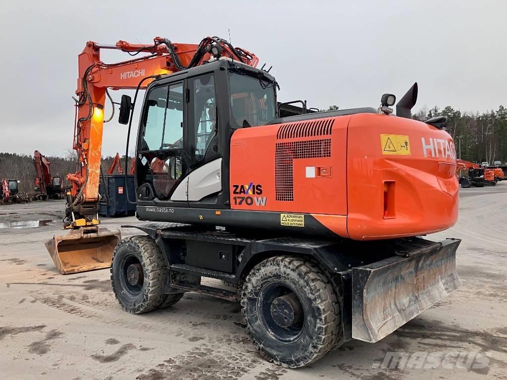 Hitachi ZX170WT-5 Hjulgravere