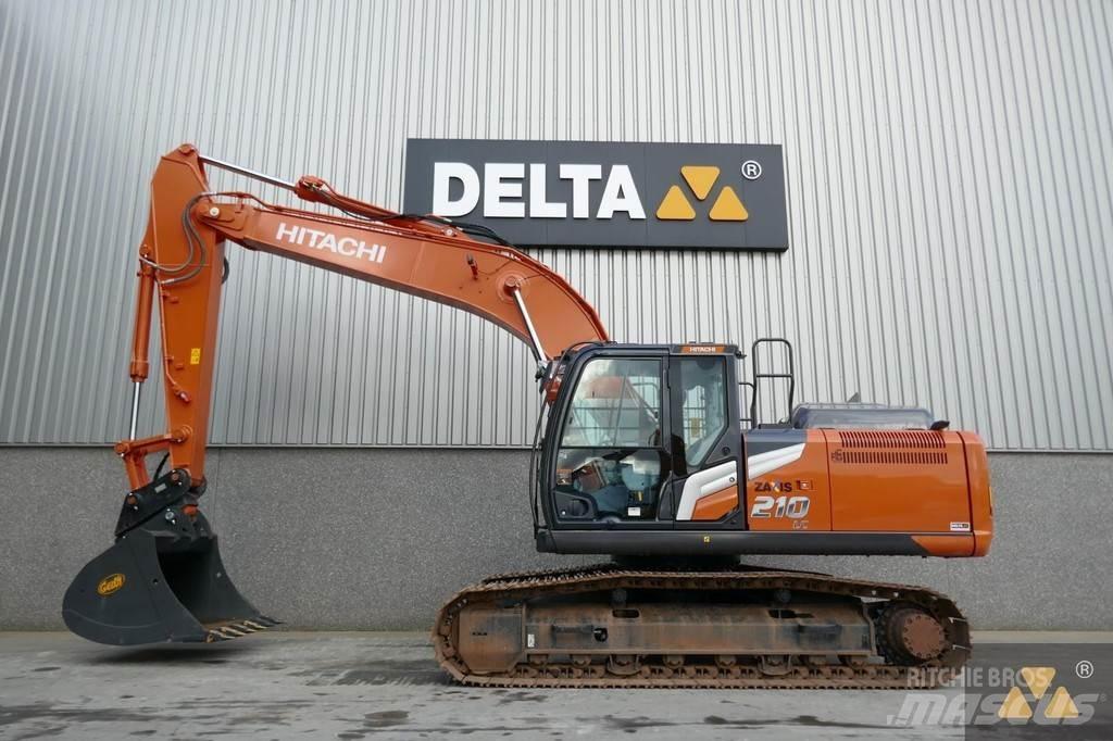 Hitachi ZX210LC-7 Beltegraver