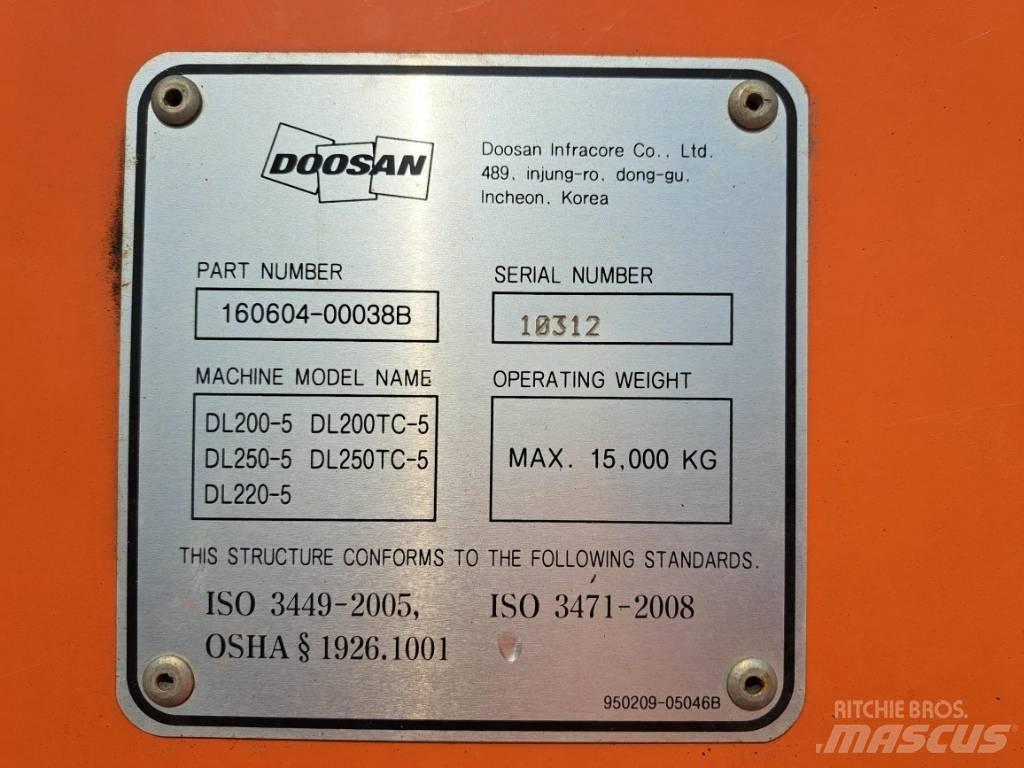 Doosan DL 220 Hjullastere