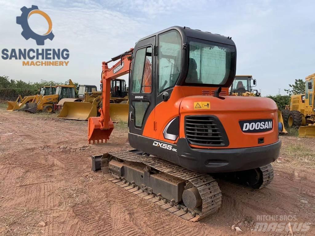 Doosan DX 55 Beltegraver