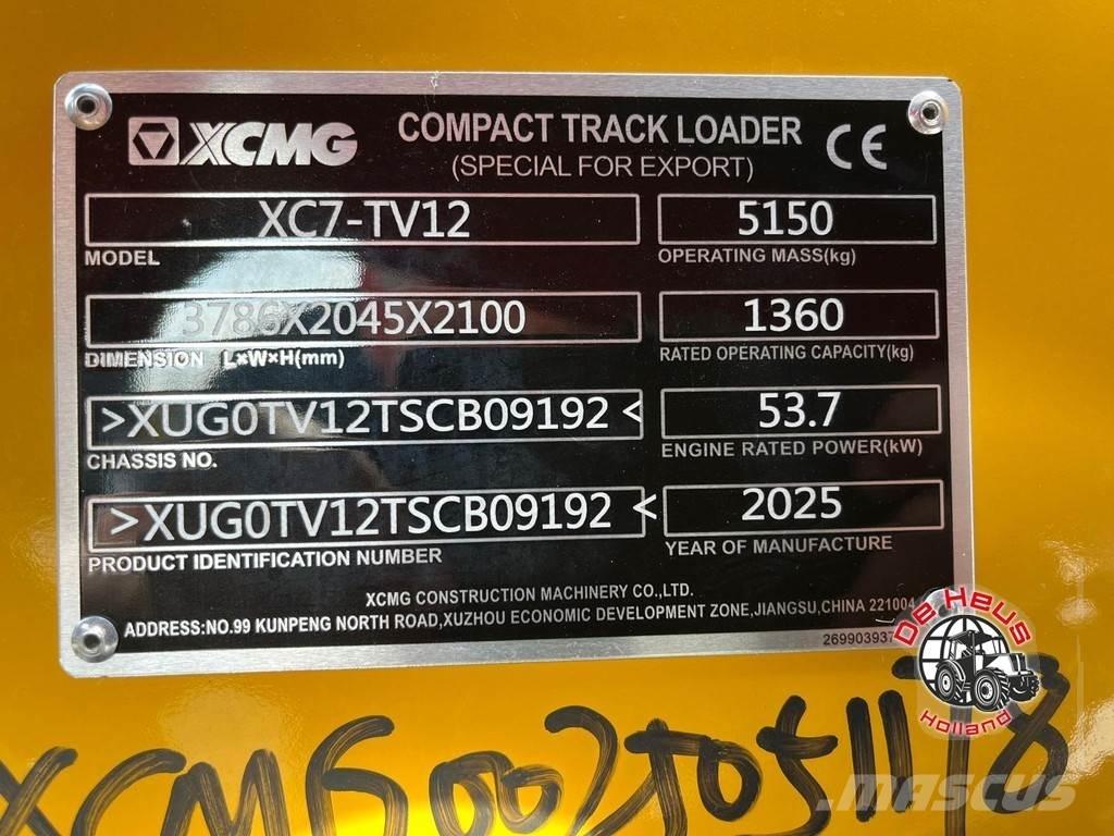 XCMG XC7-TV12 Hjullastere