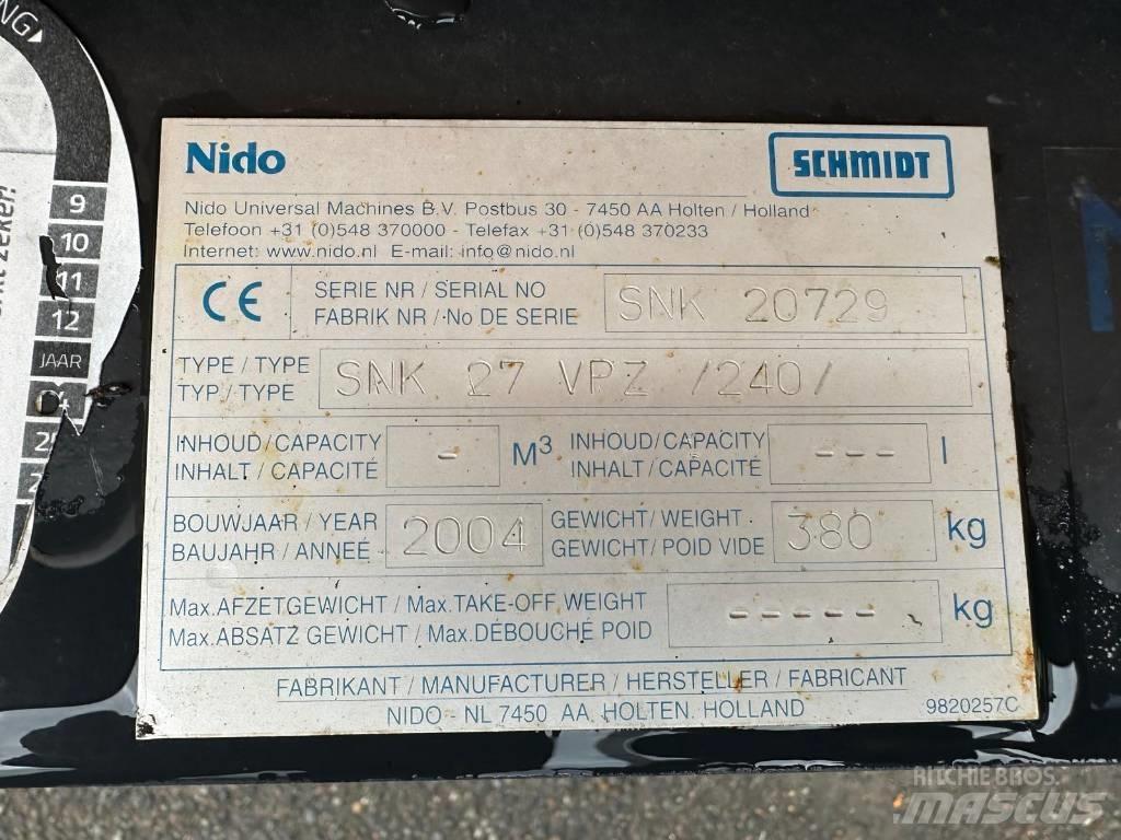 Nido SNK 27 VPZ 240 Snøploger- og skjær