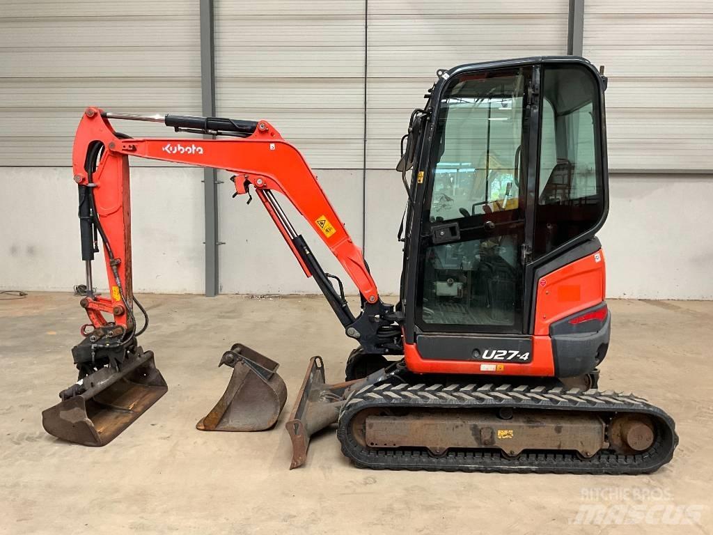 Kubota U 27-4 Minigravere <7t