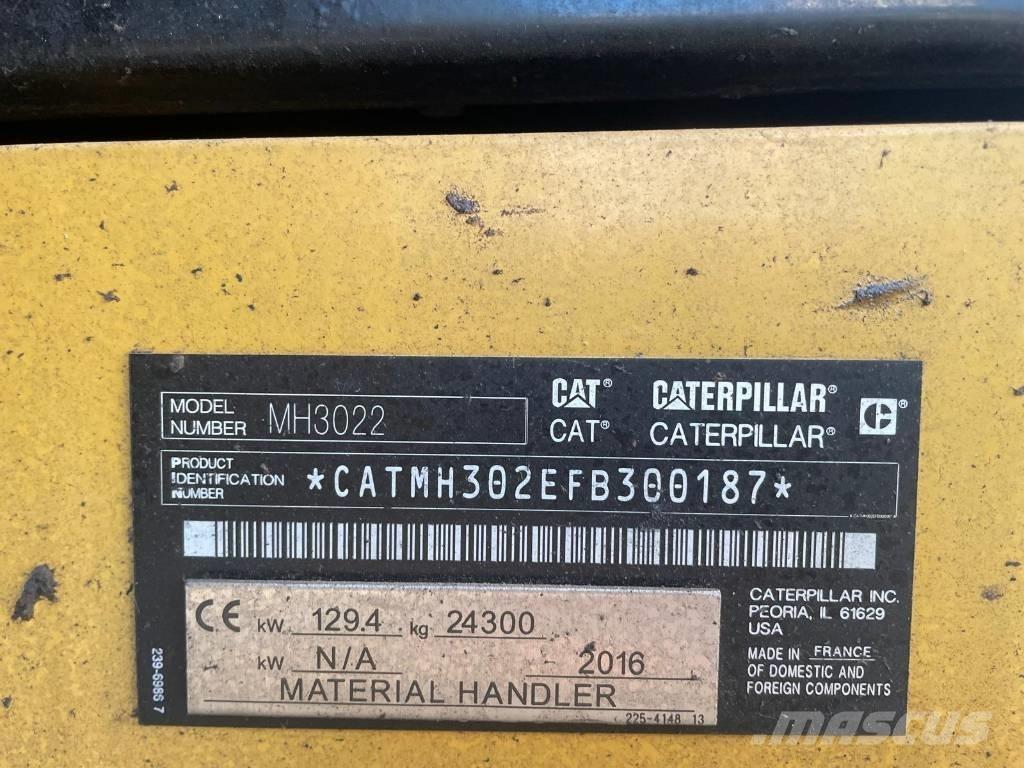 CAT MH 3022 Gravemaskiner for avfallshåndtering