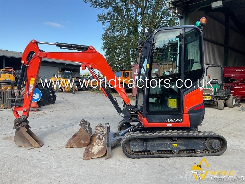 Kubota U 27 Minigravere <7t