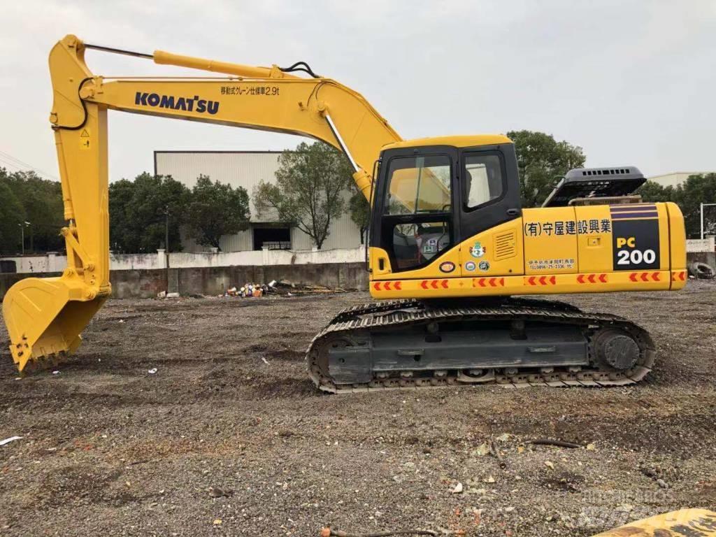 Komatsu pc200-7 Beltegraver