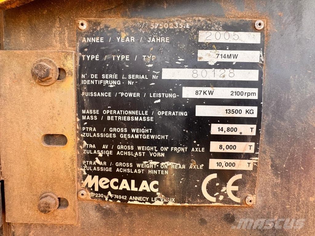 Mecalac 714 MW Hjulgravere
