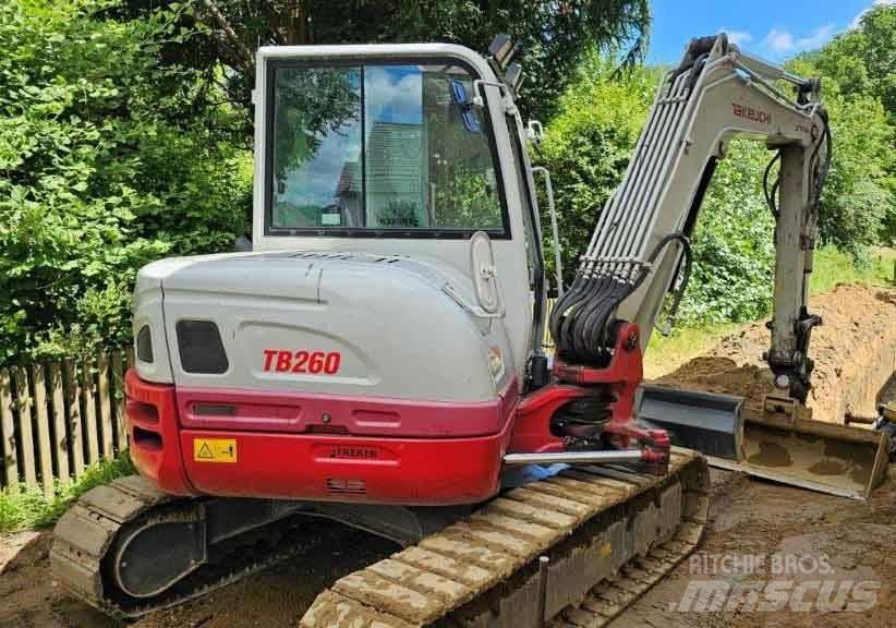 Takeuchi TB 260 Minigravere <7t