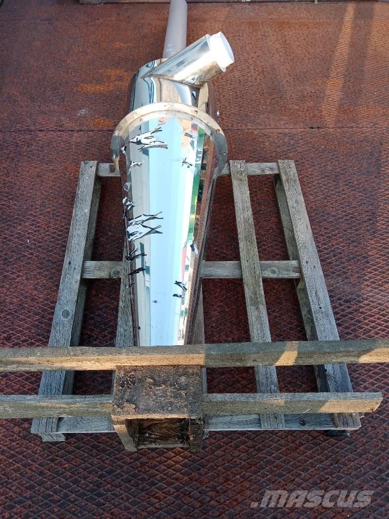 Inox Ciklon Maskiner for rensing av korn og frø