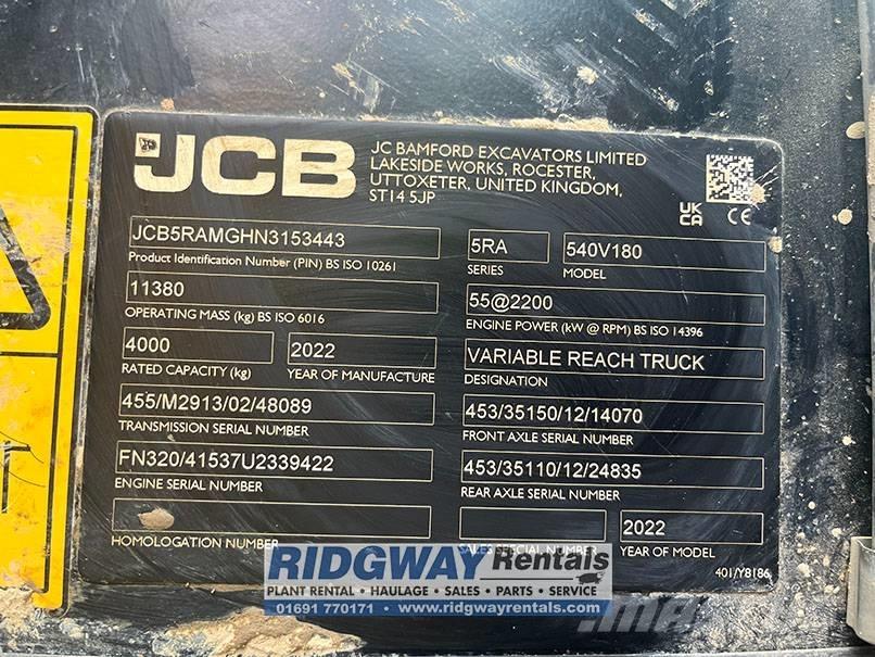JCB 540-180 Teleskoplastere